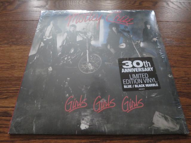 Motley Crue - Girls Girls Girls - LP UK Vinyl Album Record Cover