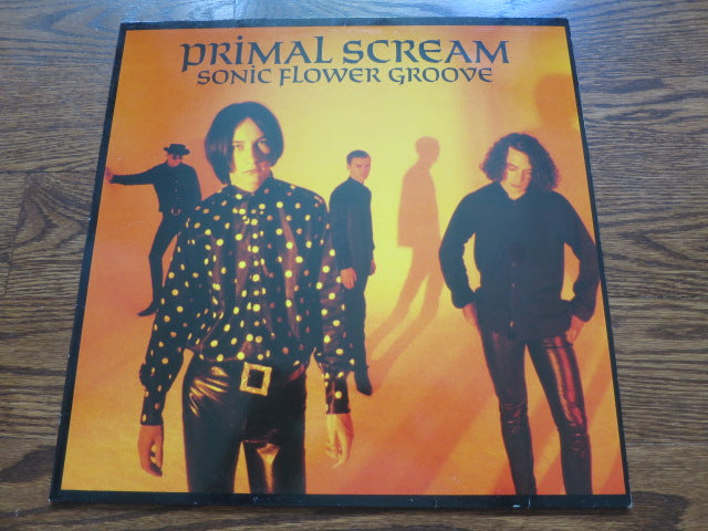 Primal Scream - Sonic Flower Groove - LP UK Vinyl Album Record Cover