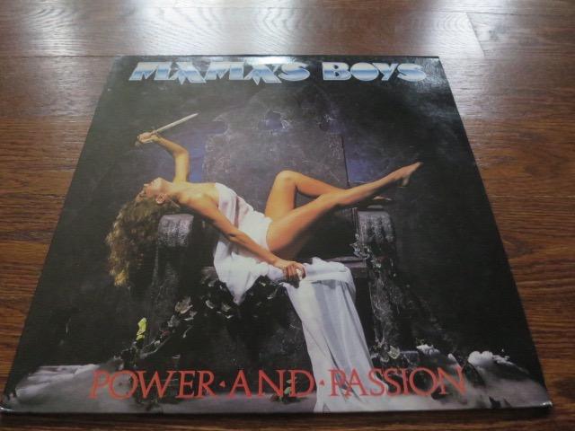 Mama's Boys - Power And Passion - LP UK Vinyl Album Record Cover