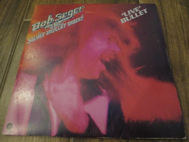 Bob Seger - Live Bullet - LP UK Vinyl Album Record Cover