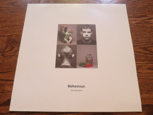 Pet Shop Boys - Behaviour - LP UK Vinyl Album Record Cover