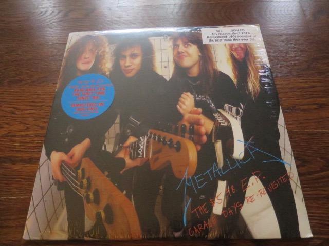 Metallica - The $5.98 E.P. - Garage Days Re-Revisited  - LP UK Vinyl Album Record Cover