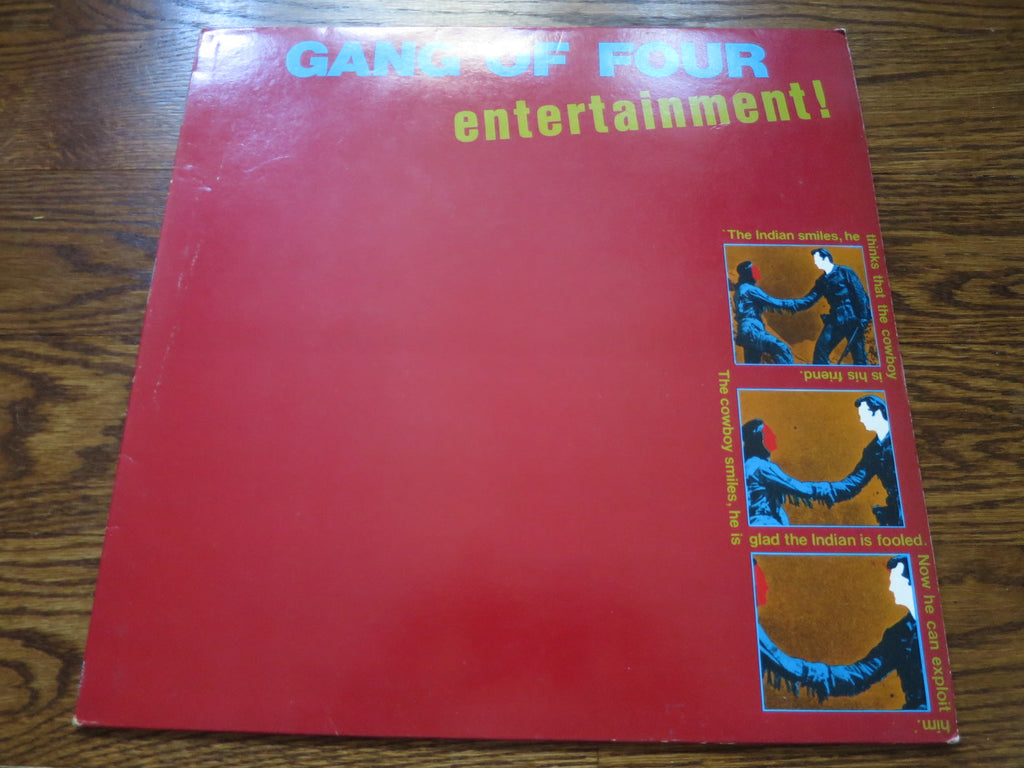 Gang Of Four - Entertainment! - LP UK Vinyl Album Record Cover