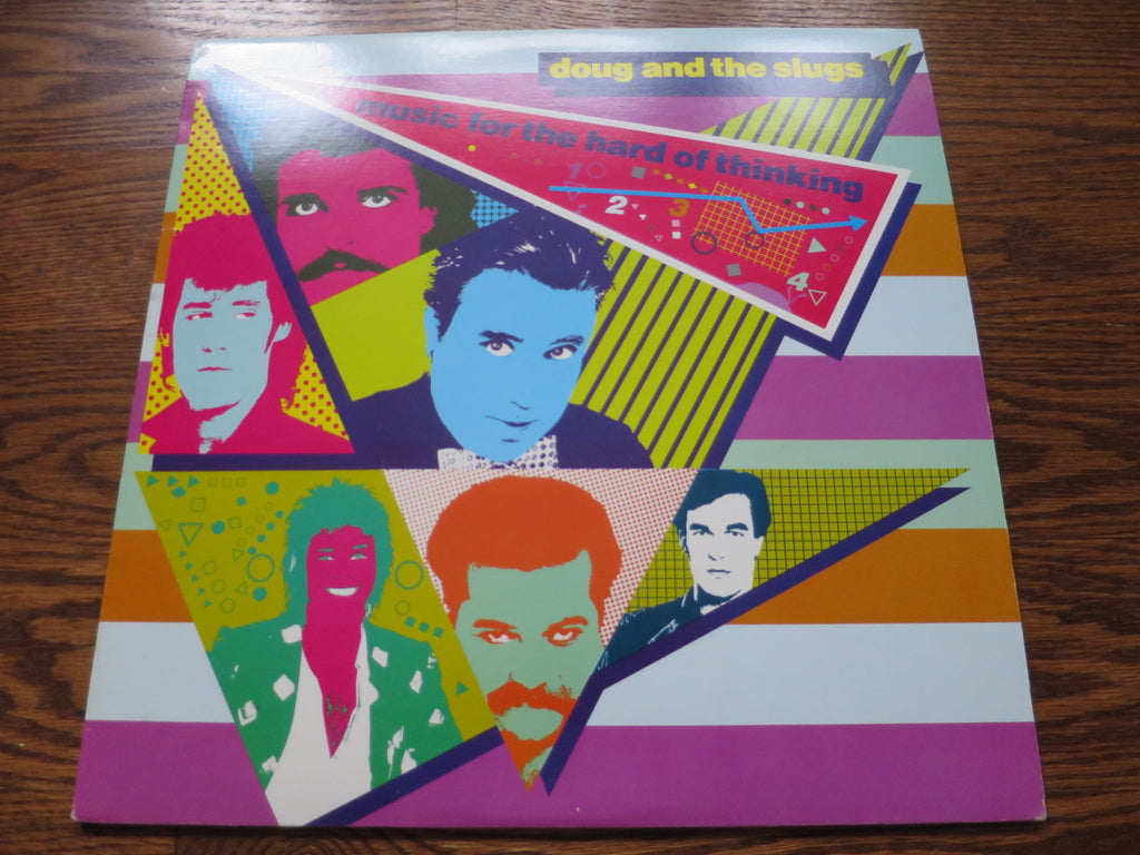 Doug And The Slugs - Music For The Hard Of Thinking - LP UK Vinyl Album Record Cover