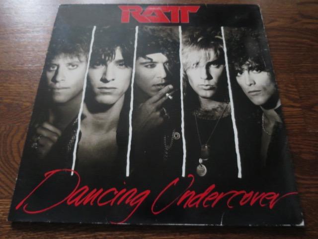 Ratt - Dancing Undercover - LP UK Vinyl Album Record Cover