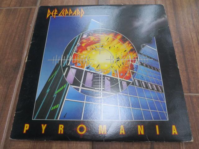 Def Leppard - Pyromania - LP UK Vinyl Album Record Cover
