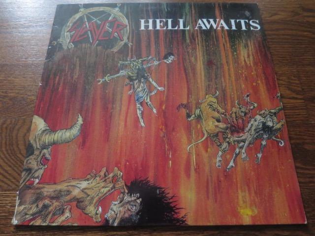 Slayer - Hell Awaits - LP UK Vinyl Album Record Cover