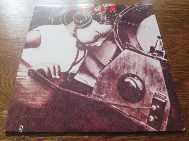 Tesla - The Great Radio Controversy - LP UK Vinyl Album Record Cover