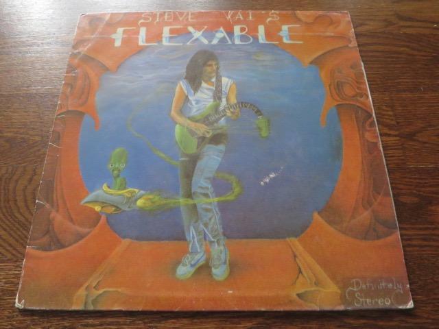 Steve Vai - Flex-Able (portrait cover) - LP UK Vinyl Album Record Cover