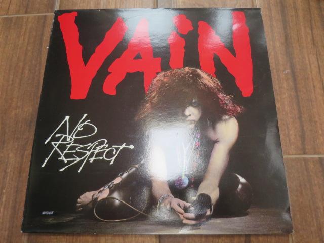 Vain - No Respect - LP UK Vinyl Album Record Cover