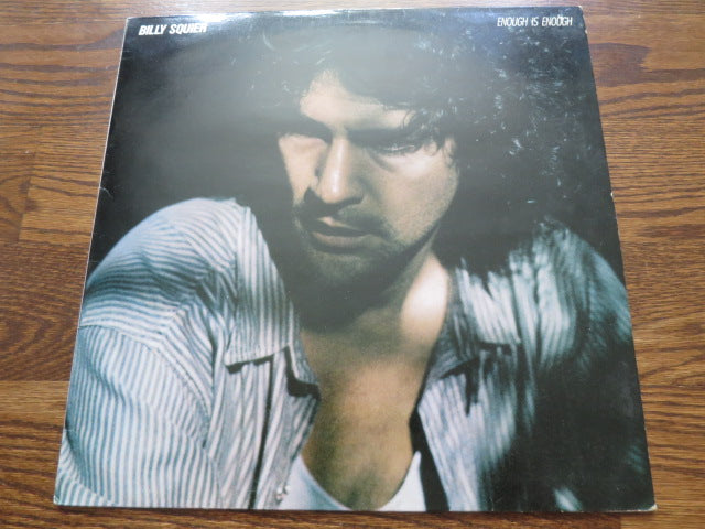 Billy Squier - Enough Is Enough - LP UK Vinyl Album Record Cover