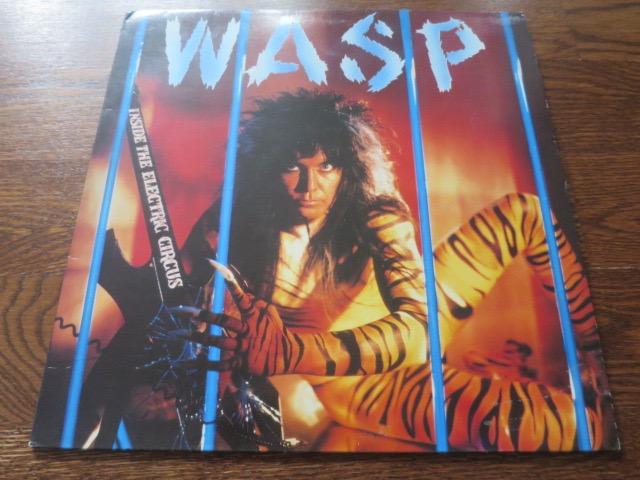 W.A.S.P. - Inside The Electric Circus - LP UK Vinyl Album Record Cover