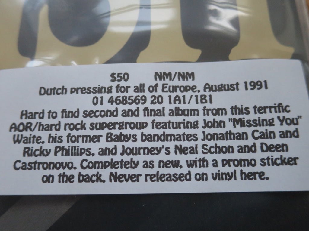 Bad Backlash Bad English - Backlash – Luke's Records