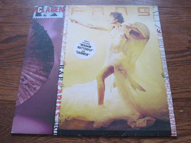 Malcolm McLaren - Fans 2two - LP UK Vinyl Album Record Cover