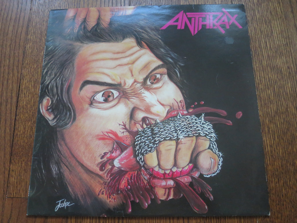 Anthrax - Fistful Of Metal - LP UK Vinyl Album Record Cover