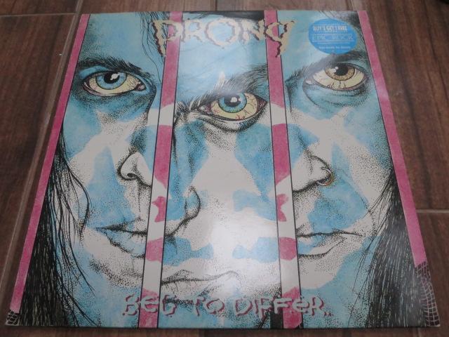 Prong - Beg To Differ - LP UK Vinyl Album Record Cover