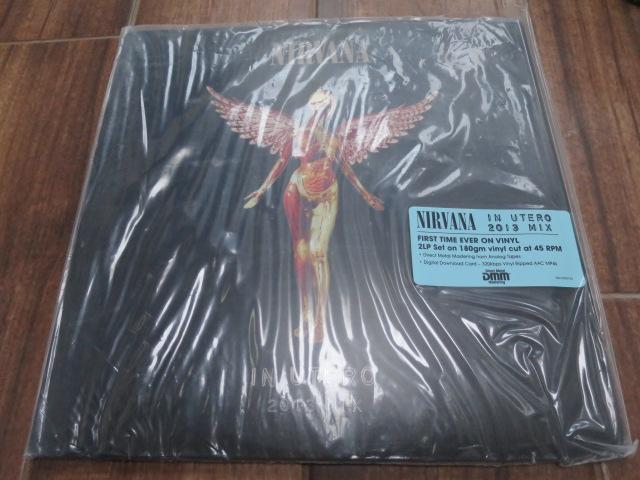 Nirvana - In Utero 2013 Mix - LP UK Vinyl Album Record Cover