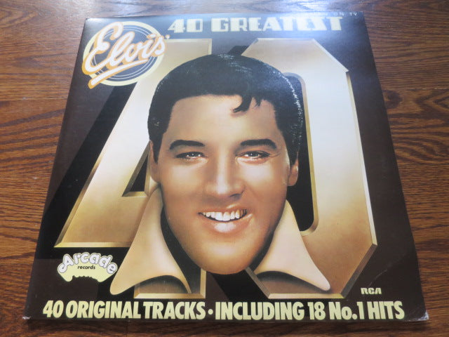 Elvis Presley - 40 Greatest - LP UK Vinyl Album Record Cover