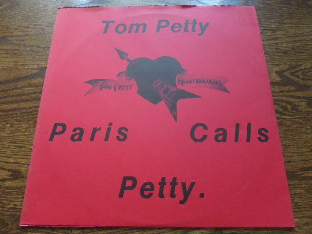 Tom Petty And The Heartbreakers - Paris Calles Petty - LP UK Vinyl Album Record Cover