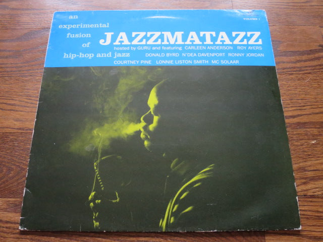 Guru - Jazzmatazz - LP UK Vinyl Album Record Cover