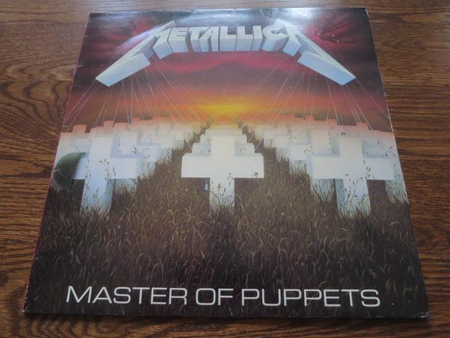 Metallica - Master Of Puppets - LP UK Vinyl Album Record Cover