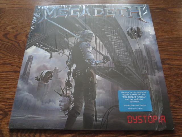 Megadeth - Dystopia - LP UK Vinyl Album Record Cover
