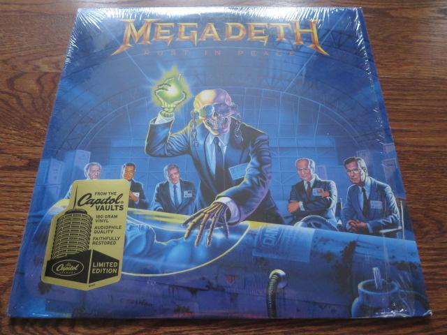 Megadeth - Rust In Peace - LP UK Vinyl Album Record Cover