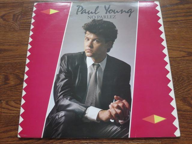 Paul Young - No Parlez - LP UK Vinyl Album Record Cover