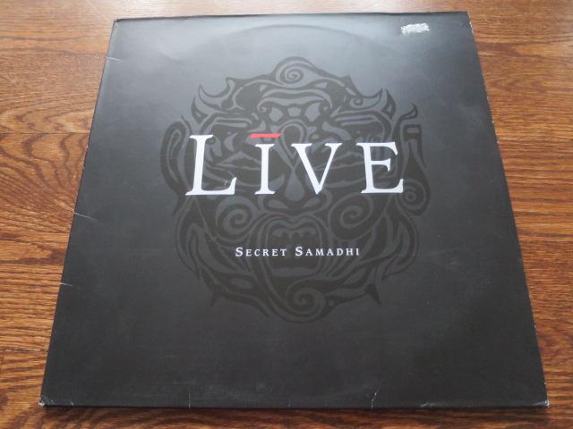 Live - Secret Samadhi - LP UK Vinyl Album Record Cover