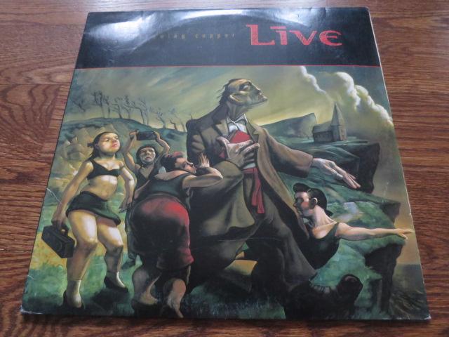 Live - Throwing Copper - LP UK Vinyl Album Record Cover
