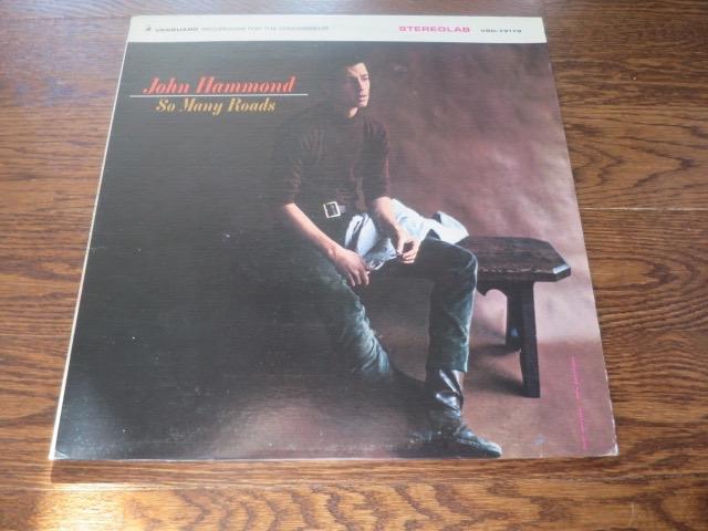 John Hammond - So Many Roads - LP UK Vinyl Album Record Cover