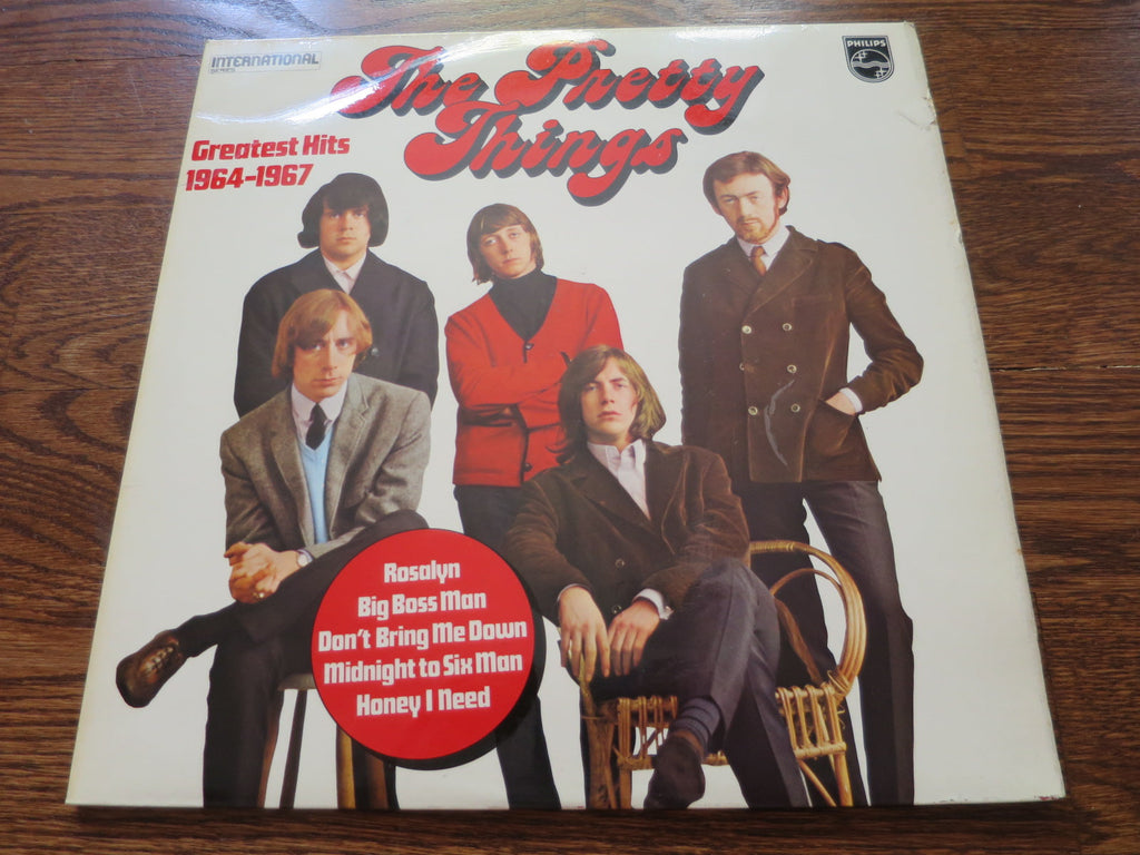 The Pretty Things - Greatest Hits 1964-1967 - LP UK Vinyl Album Record Cover