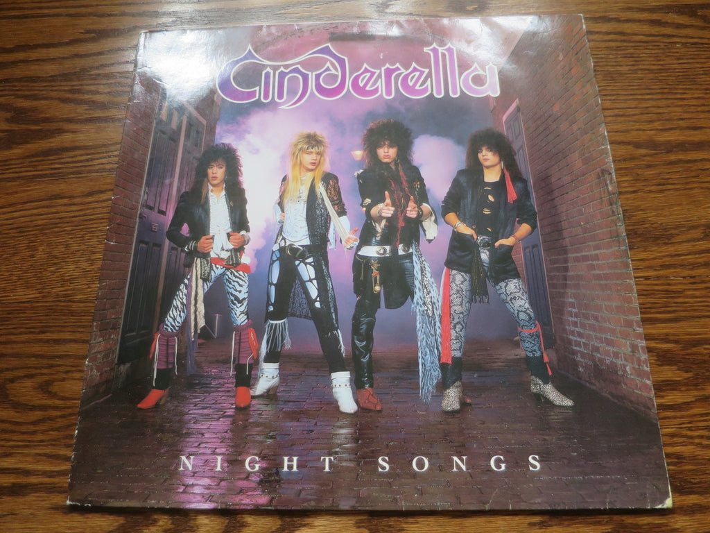 Cinderella - Night Songs - LP UK Vinyl Album Record Cover