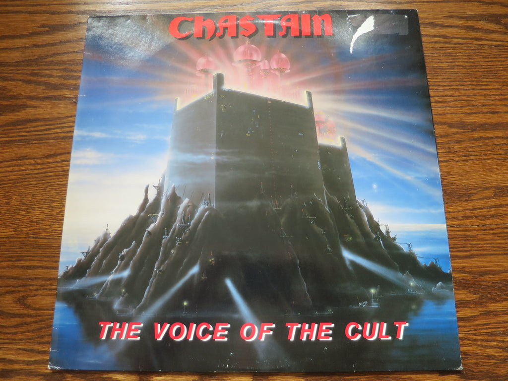 Chastain - The Voice Of The Cult - LP UK Vinyl Album Record Cover