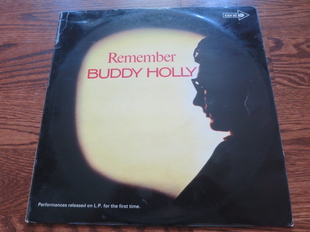 Buddy Holly - Remember - LP UK Vinyl Album Record Cover