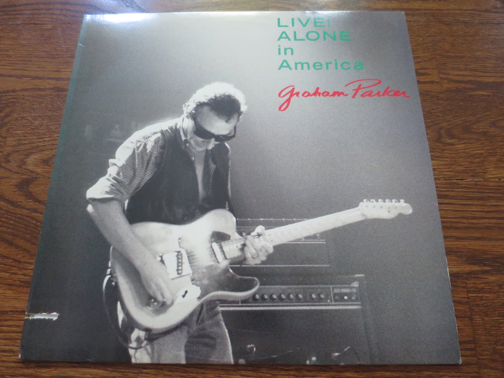 Graham Parker - Live! Alone In America - LP UK Vinyl Album Record Cover