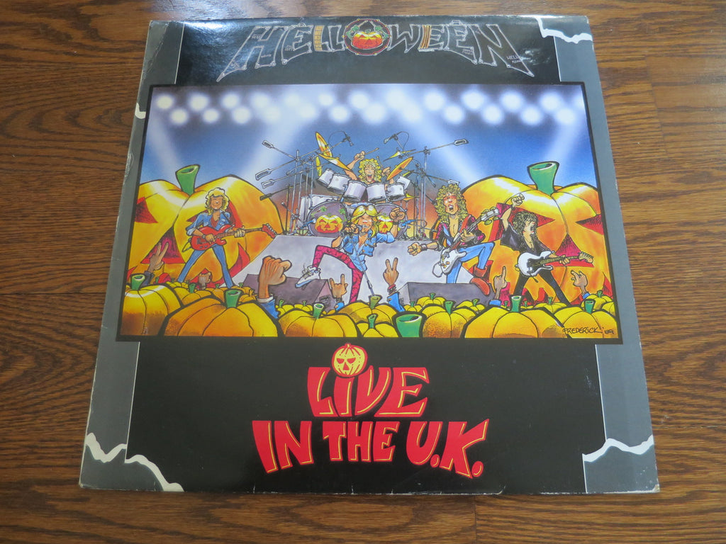 Helloween - Live In The UK - LP UK Vinyl Album Record Cover