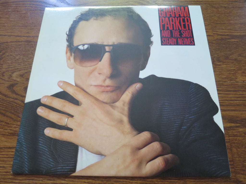 Graham Parker - Steady Nerves - LP UK Vinyl Album Record Cover