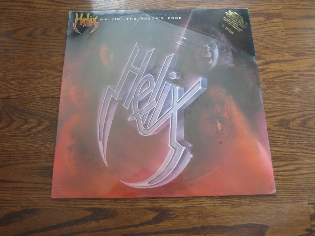 Helix - Walkin' The Razor's Edge - LP UK Vinyl Album Record Cover