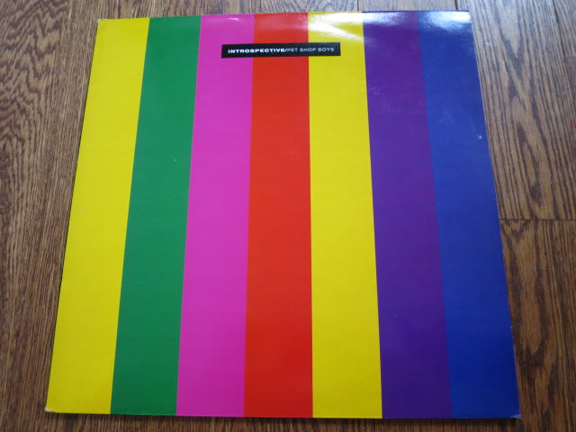 Pet Shop Boys - Introspective - LP UK Vinyl Album Record Cover