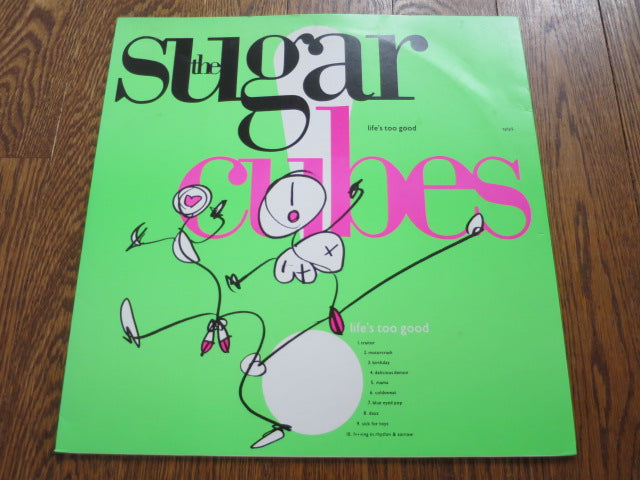 The Sugarcubes - Life's Too Good - LP UK Vinyl Album Record Cover