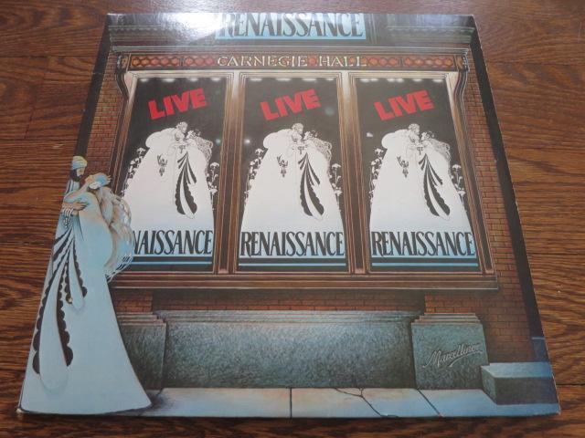 Renaissance - Live At Carnegie Hall - LP UK Vinyl Album Record Cover