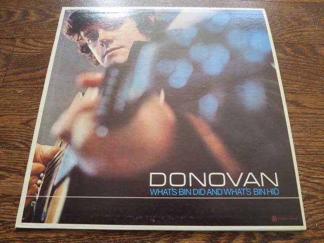 Donovan - What's Bin Did And What's Bin Hid - LP UK Vinyl Album Record Cover