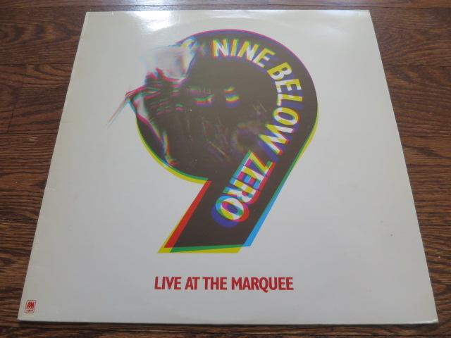 Nine Below Zero - Live at the Marquee - LP UK Vinyl Album Record Cover