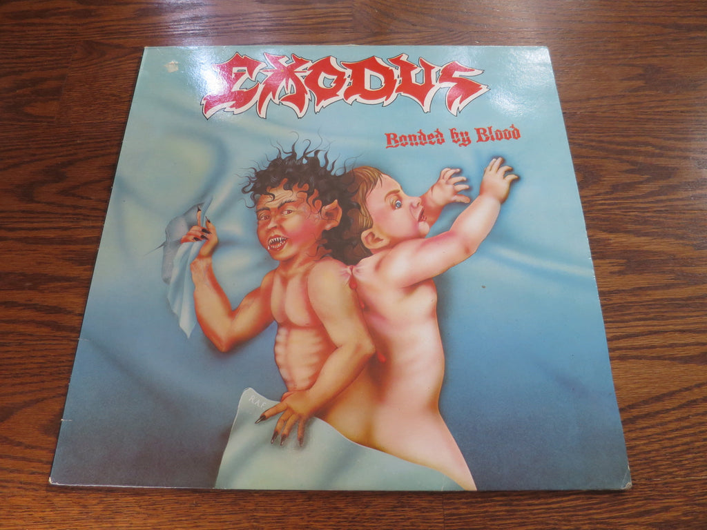 Exodus - Bonded By Blood - LP UK Vinyl Album Record Cover