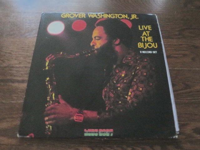Grover Washington, Jr. - Live At The Bijou - LP UK Vinyl Album Record Cover
