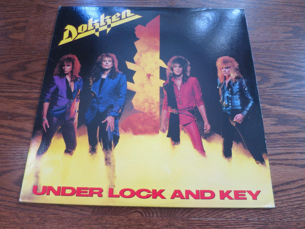 Dokken - Under Lock And Key - LP UK Vinyl Album Record Cover