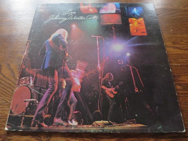 Johnny Winter And - Live - LP UK Vinyl Album Record Cover