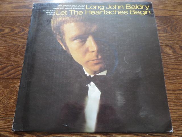 Long John Baldry - Let The Heartaches Begin - LP UK Vinyl Album Record Cover