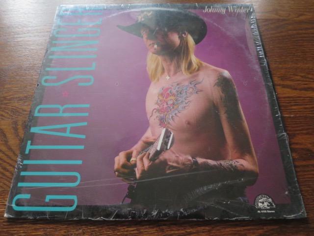 Johnny Winter - Guitar Slinger - LP UK Vinyl Album Record Cover